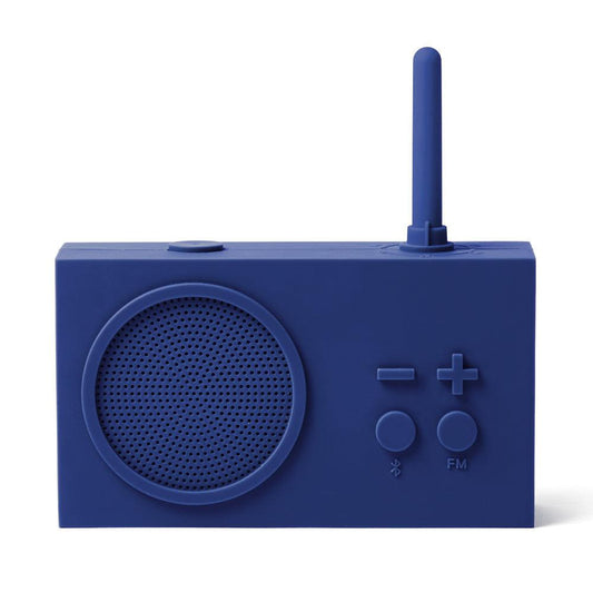 Lexon Thykho 3 Fm Radio & Bluetooth Speaker - Dark Blue.