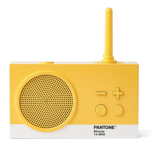 Lexon Thykho 3 Fm Radio & Bluetooth Speaker PANTONE -Yellow.