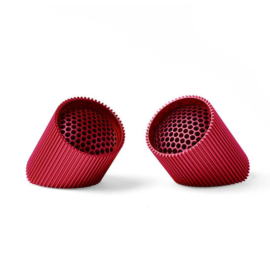 Lexon Ray Set Of Magnetic Bluetooth Speakers - Red.