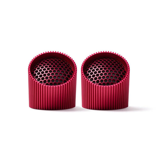 Lexon Ray Set Of Magnetic Bluetooth Speakers - Red.