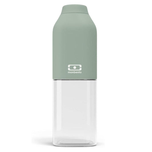 Monbento Mb Positive M Reusable Water Bottle - Green Natural.