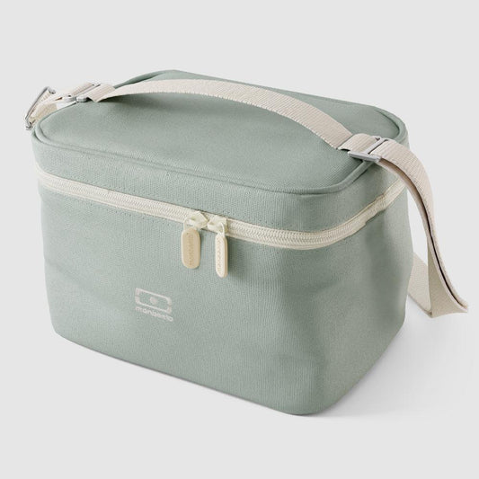 Monbento Arctic Insulated Cooler Lunch Bag - Green Natural.