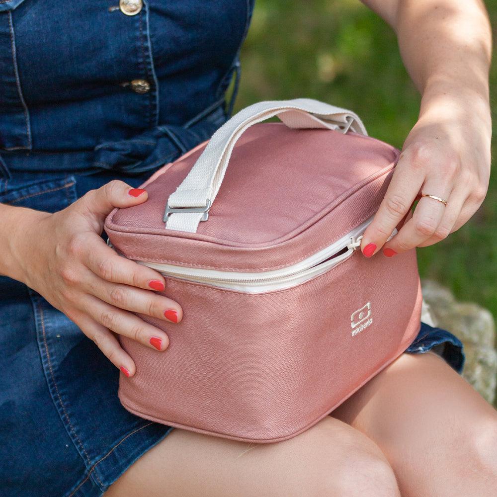 Monbento Arctic Insulated Cooler Lunch Bag - Pink Moka.