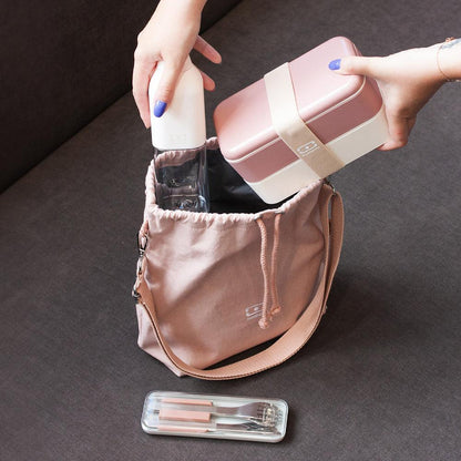 Monbento Mb Fresh Insulated Lunch Bag - Rosa Moka.