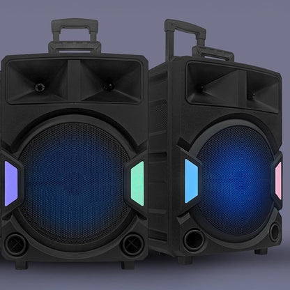 Majority PS500 - Bundled PA System 150w Bluetooth Karaoke-DJ-Party-PA System - Black.