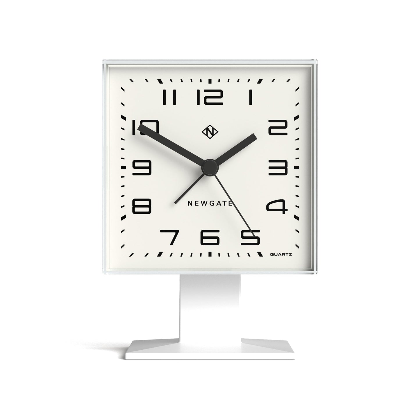 Newgate Number Two Wall Clock Matte Posh Grey.