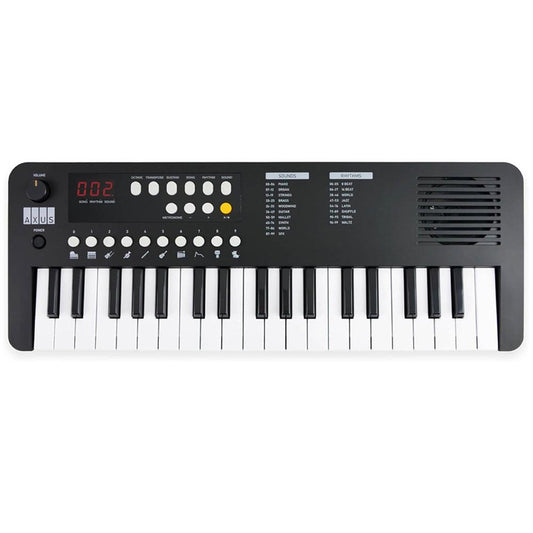 Axus Mini Keyboard 37 Key Keyboard - Black.