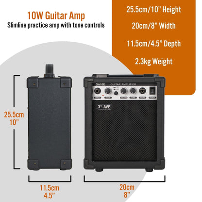 3rd Avenue 10W Electric Guitar Amplifier.