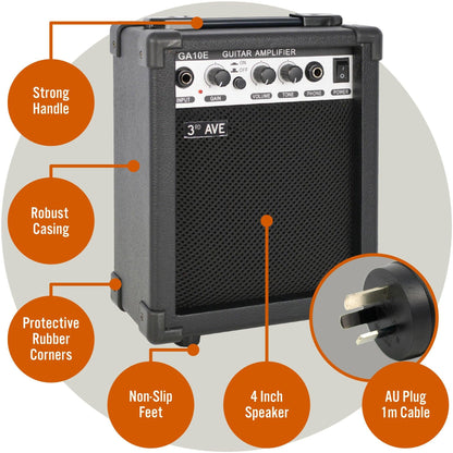 3rd Avenue 10W Electric Guitar Amplifier.