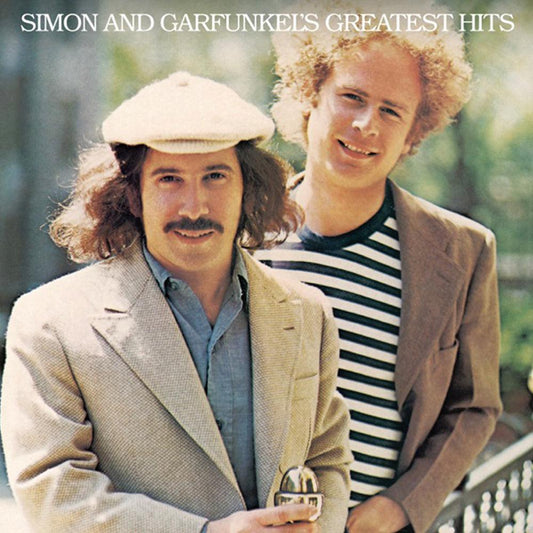 Crosley Record Storage Crate Simon & Garfunkel Greatest Hits Vinyl Album Bundle.