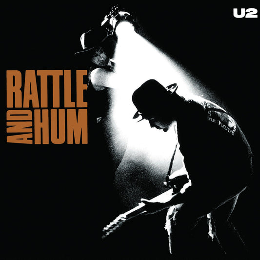 Crosley Record Storage Crate & U2 Rattle And Hum - Vinyl Album Bundle.