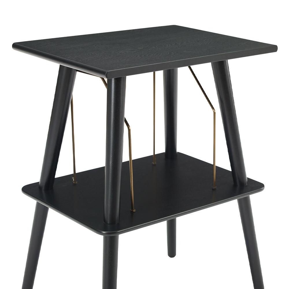 Victrola Eastwood II Turntable - Walnut + Turntable Stand Bundle - Black.