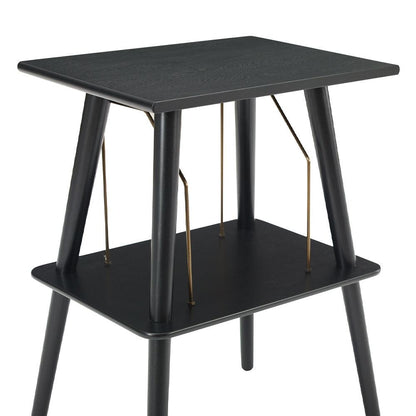 Victrola Eastwood II Turntable - Walnut + Turntable Stand Bundle - Black.