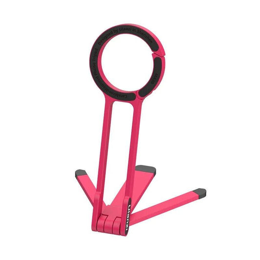 ULANZI MA30 Magnetic Phone Tripod Stand for iPhone - Aluminium Maglock Smartphone Mini Tripod Pocket Cell Phone Stand Dual-Sided Magnet Quick Mount Compatible with iPhone 16 15 14 13 12 Magsafe
(Red).