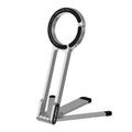 ULANZI MA30 Magnetic Phone Tripod Stand for iPhone - Aluminium Maglock Smartphone Mini Tripod Pocket Cell Phone Stand Dual-Sided Magnet Quick Mount Compatible with iPhone 16 15 14 13 12 Magsafe
(Silver).