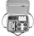 STARTRC Carrying Case for DJI Neo Portable PU Storage Protective Bag for DJI Neo Fly More Combo Accessories, Compatible with RC-N3 Remote Controller, Neo Intelligent Flight Battery, Charging Hub.