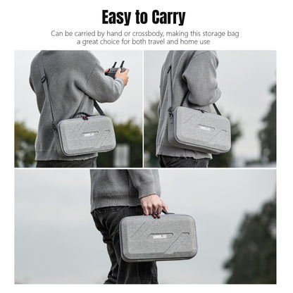 STARTRC Flip Drone Case for DJI Flip Fly More Combo,Portable PU Leather Shoulder Bag Can Organizes RC2/RC-N3 Remote, 7 Original Batteries, Charging Hub, 65W Charger, Flip Drone and Other Accessories.