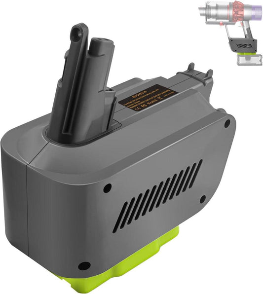 Hygieia Ryobi Converter - Ryobi ONE+ 18V To Dyson V10 Battery Converter / Adapter.