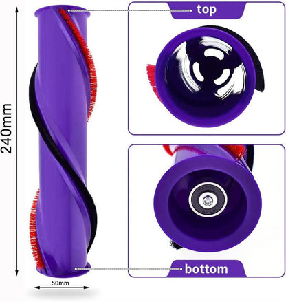Roller brush for Dyson V10 (SV12) vacuum cleaners.