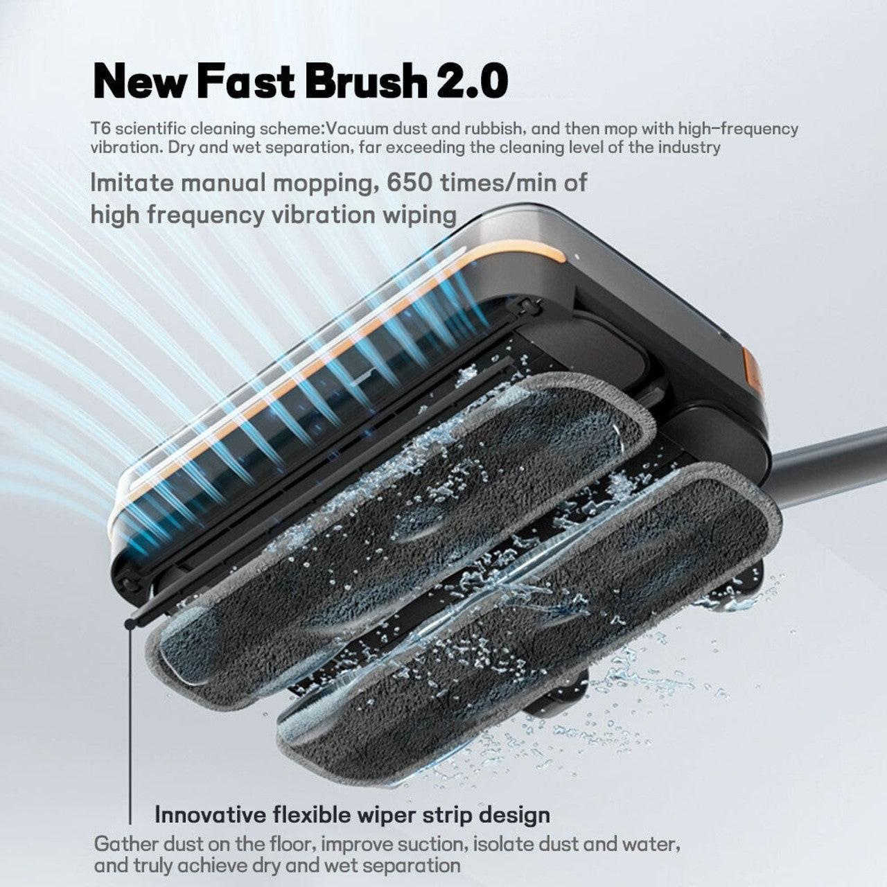 T6 Wet Dry Mop Head for Dyson V7, V8, V10, V11, V15 & GEN5 Vacuum Cleaners.