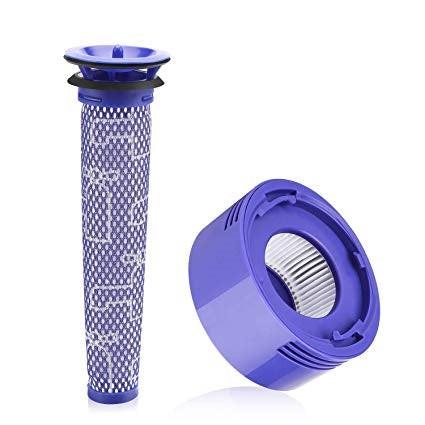 Filter Kit for DYSON V7 (SV11, SV37) & V8 (SV10, SV25) vacuum cleaners.