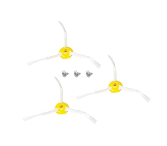 3 x spinning side brushes for iRobot Roomba 500 / 600 / 700 / 800 /900 series.