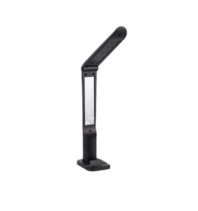 JY Penguin Lamp USB Rechargeable Reading Light Portable Bedside- Black. Hover Image