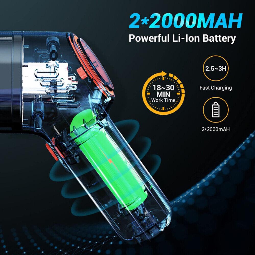 Portable Vacuum Cleaner Car Air Duster Handheld Cordless Home Car Dust Blower.