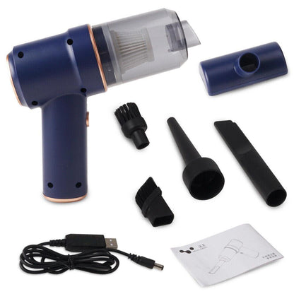 Portable Vacuum Cleaner Car Air Duster Handheld Cordless Home Car Dust Blower.
