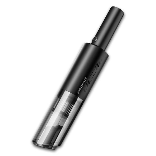 Wireless Charge 6000Pa Suction Powerful Portable Car Vacuum Cleaner Home Duster(Black).