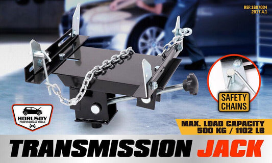 Transmission Jack Adapter Gearbox Removal Adaptor 500KG Loading Automotive Tool.