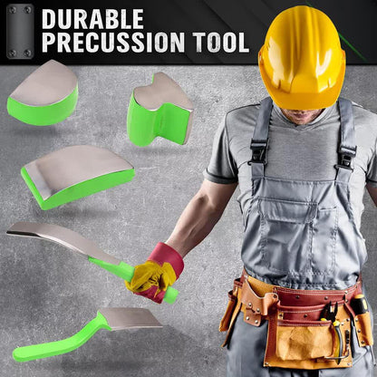 9-Piece Garden Tools Auto Body Hammer Dolly Set Car Body Dent Repair Tool Case.