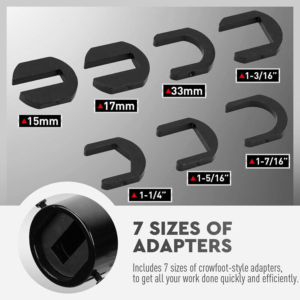 SEDY Inner Tie Rod Removal Tool Kit 1/2 Inch Drive Tube Inner Tie Rods Vehicle.