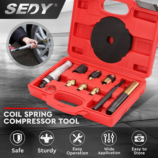 SEDY 10Pc Wheel Lock Removal Tool Kit Wheel Locking Nut Key Remover Kit With Box.