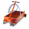 HORUSDY 76L Low Profile Waste Oil Drainer Mobile Workshop Pump Vehicle 4WDÂ Truck.