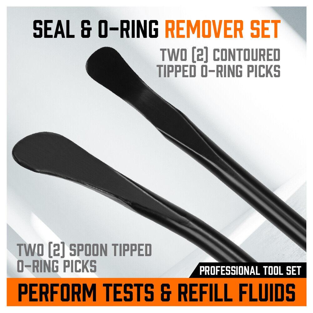 4Pc Seal & O-Ring Removal Set Spoon Tip Removing Heavy Grip Handle Auto Tools.