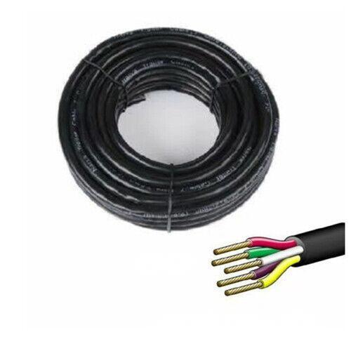 30M X 5 Core Wire Cable Trailer Cable Automotive Boat Caravan Truck Coil V90 PVC.