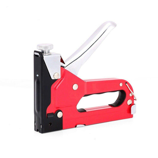 Heavy Duty Staple Gun Set 2in1 Stapler + 1500Pc Staples Tacker Hand Fastener Tool.