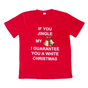 New Funny Adult Xmas Christmas T Shirt Tee Mens Womens 100% Cotton Jolly Ugly, Jungle, XL.