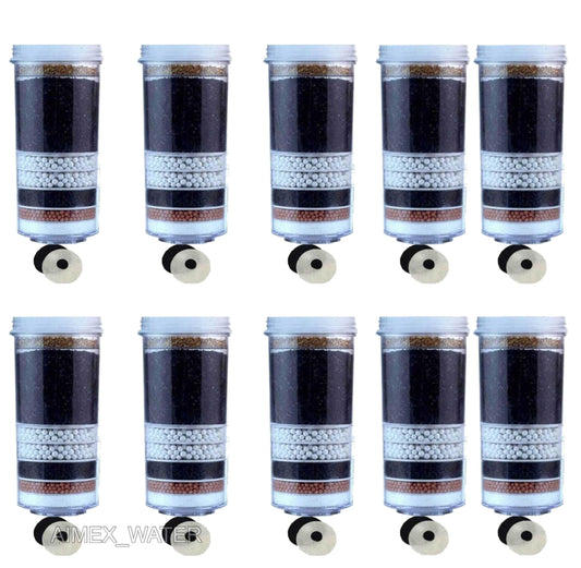 Aimex 8 Stage Water Fluoride Reduction Filter Cartridges x 10.