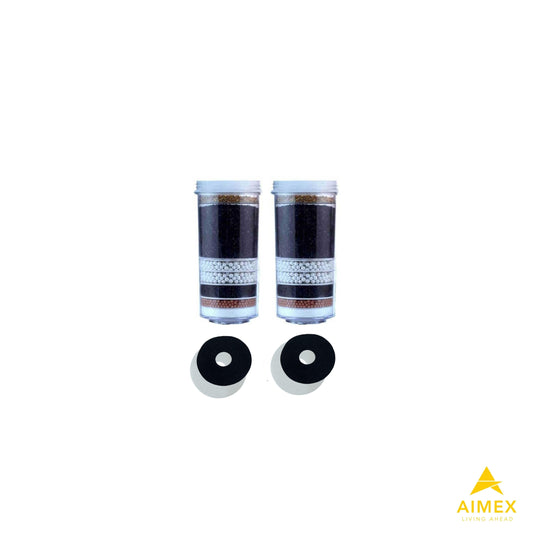 Aimex 8 Stage Water Fluoride reduction Filter Cartridges x 2.