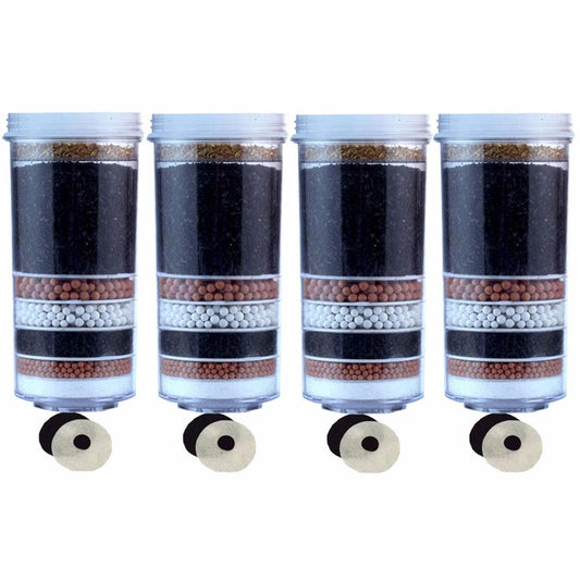Aimex Water Filter 8 Stage Prestige Healthy Pure BPA Free X 4.