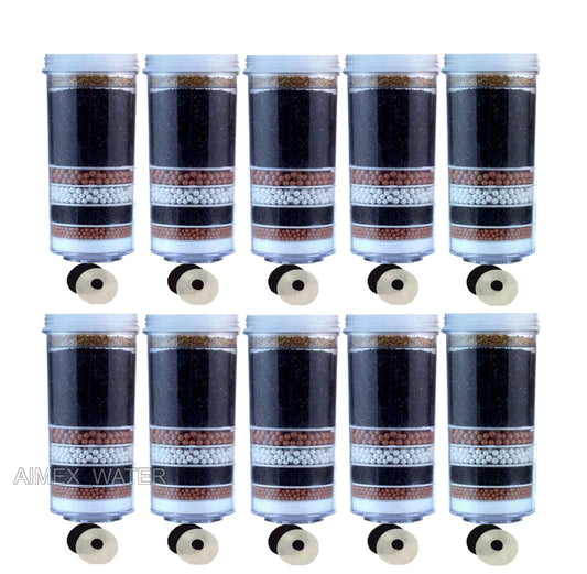 Aimex 8 Stage Water Filter Cartridges x 10.