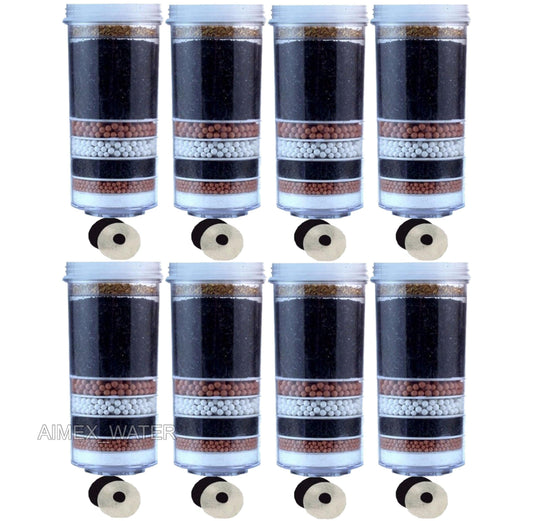 Aimex 8 Stage Water Filter Cartridges x 8.