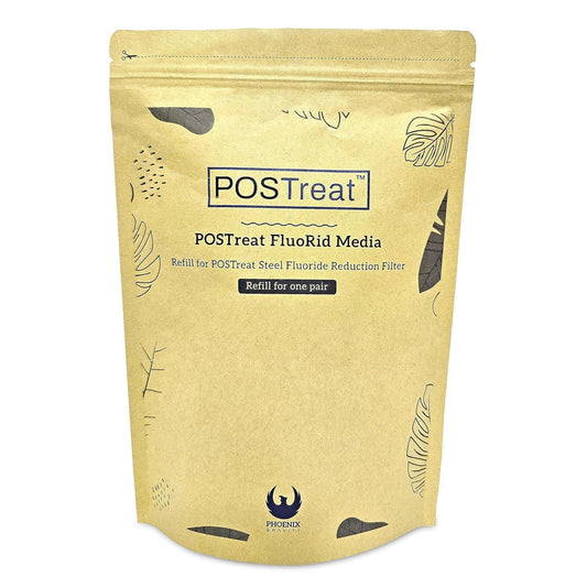 POSTreat FluoRid Media Refill -Fluoride Filter Media-Phoenix Gravity.