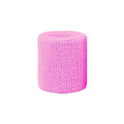 Sport Cotton Wristband Wrist Band Sweatband Sweat Training Tennis Gym Yoga - Grey