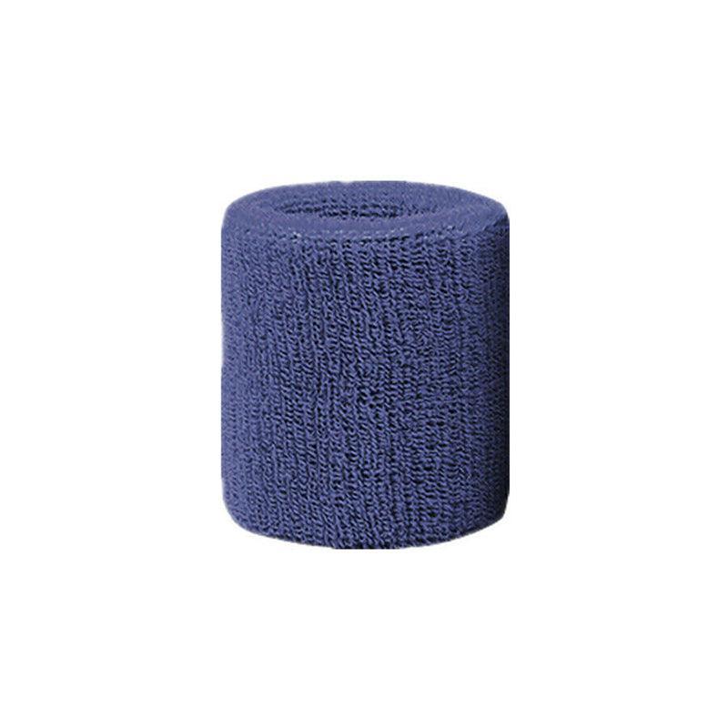 Sport Cotton Wristband Wrist Band Sweatband Sweat Training Tennis Gym Yoga - Grey