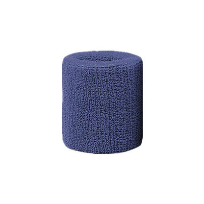 Sport Cotton Wristband Wrist Band Sweatband Sweat Training Tennis Gym Yoga - Grey