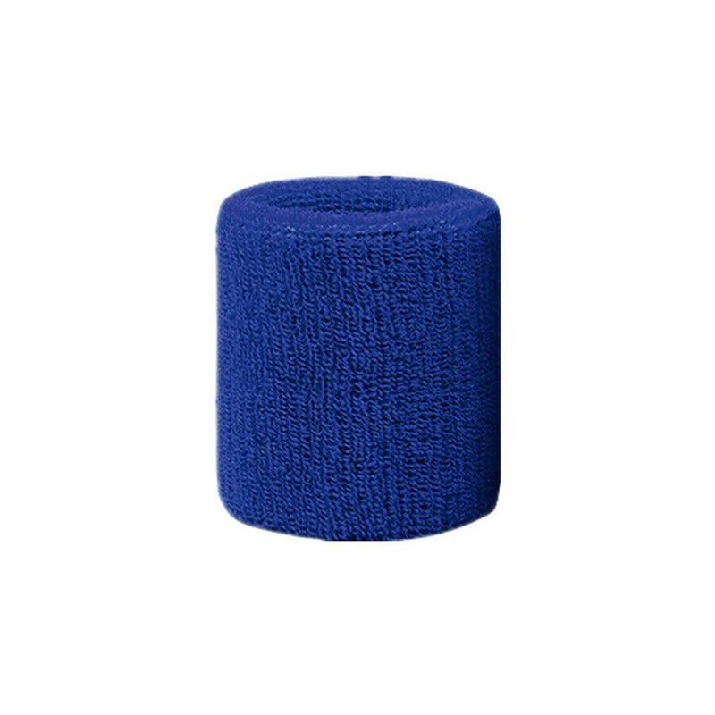 Sport Cotton Wristband Wrist Band Sweatband Sweat Training Tennis Gym Yoga - Grey