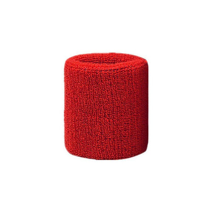 Sport Cotton Wristband Wrist Band Sweatband Sweat Training Tennis Gym Yoga - Grey